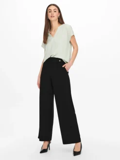 JDYGEGGO Wide leg fit Broek met wijde pijpen