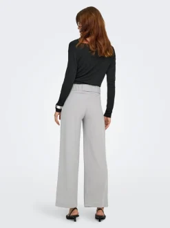 JDYGEGGO Wide leg fit Broek met wijde pijpen