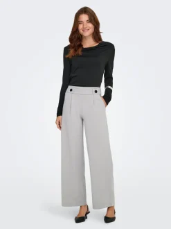 JDYGEGGO Wide leg fit Broek met wijde pijpen