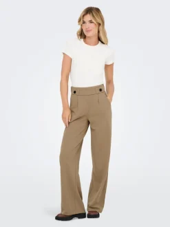 JDYGEGGO Wide leg fit Broek met wijde pijpen