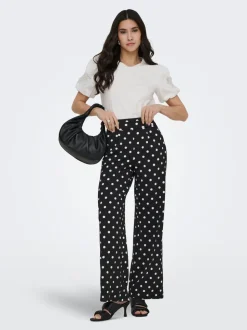 JDYGEGGO Wide leg fit Broek met wijde pijpen