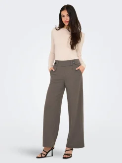 JDYGEGGO Wide leg fit Broek met wijde pijpen