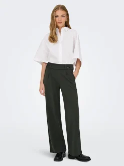 JDYGEGGO Wide leg fit Broek met wijde pijpen