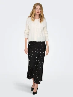 JDYHAILEY Rechte rok Midi-rok