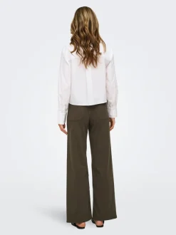 JDYIRIS Regular fit Broek met wijde pijpen