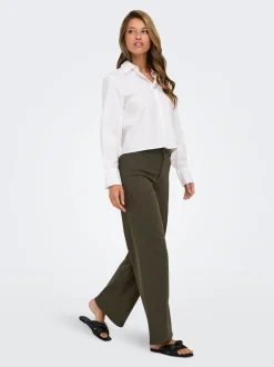JDYIRIS Regular fit Broek met wijde pijpen