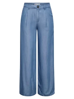 JDYJASPER Wide leg fit Broek met wijde pijpen