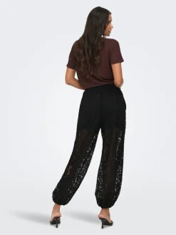 JDYJULIA Baggy fit Kanten broek