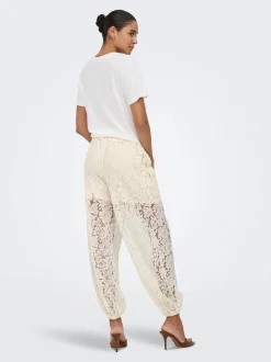 JDYJULIA Baggy fit Kanten broek