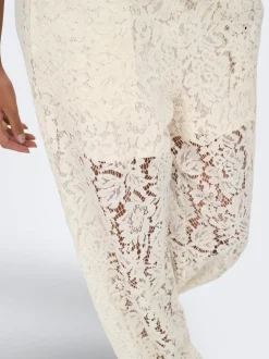 JDYJULIA Baggy fit Kanten broek