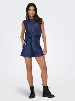 JDYKAI High waist Regular fit Denim shorts