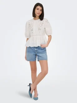 JDYLARISA High waist Baggy fit Shorts