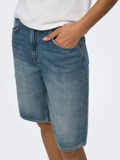 JDYLINA Mid waist Loose fit Bermuda shorts