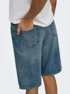 JDYLINA Mid waist Loose fit Bermuda shorts