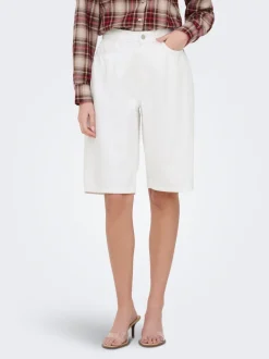 JDYLINA Mid waist Loose fit Bermuda shorts