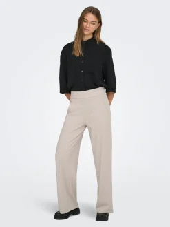 JDYLOUISVILLE Wide leg fit Broek met wijde pijpen