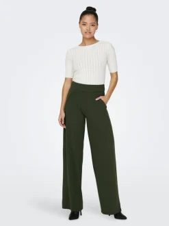 JDYLOUISVILLE Wide leg fit Broek met wijde pijpen