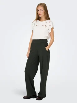 JDYLOUISVILLE Wide leg fit Broek met wijde pijpen