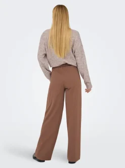 JDYLOUISVILLE Wide leg fit Broek met wijde pijpen