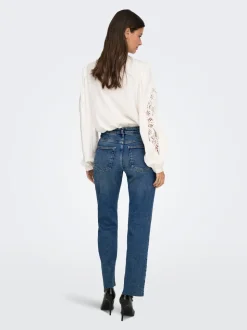 JDYLULLU High waist Straight fit Enkel lengte Jeans
