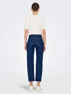 JDYLULLU High waist Straight fit Enkel lengte Jeans