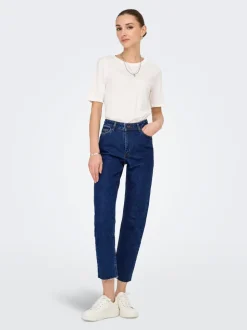 JDYLULLU High waist Straight fit Enkel lengte Jeans
