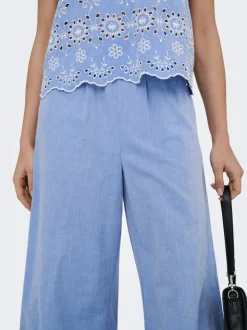 JDYMARINA Wide leg fit Broek met wijde pijpen