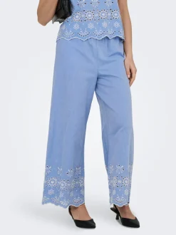 JDYMARINA Wide leg fit Broek met wijde pijpen