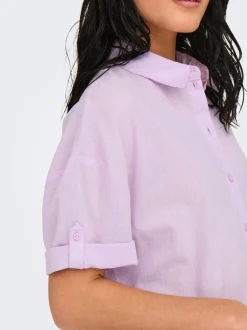 JDYMILA Linnen Midi-jurk