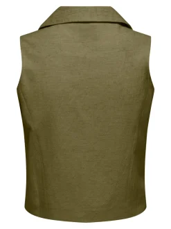 JDYMILAN Linnen Stijlvol gilet
