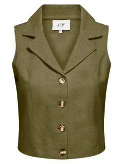 JDYMILAN Linnen Stijlvol gilet
