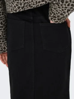 JDYMOON Denim Denim rok Midi-rok