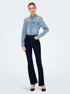 JDYMOON High waist Bootcut fit Jeans