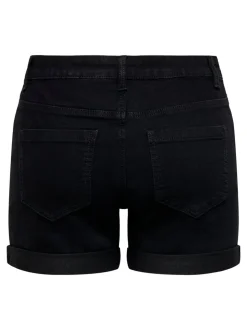JDYMOON Mid waist Regular fit Denim shorts