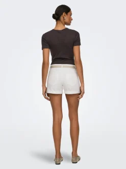 JDYMOON Mid waist Regular fit Denim shorts