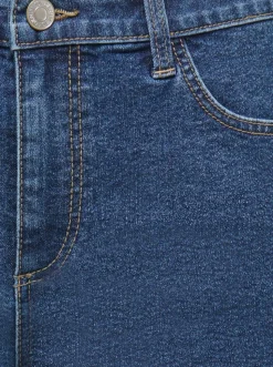 JDYMOON Mid waist Regular fit Denim shorts