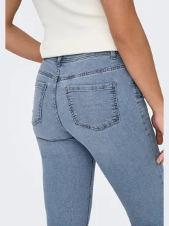 JDYMOON Mid waist Skinny fit capri Jeans