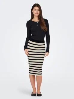 JDYNANNA Gebreide rok Midi-rok