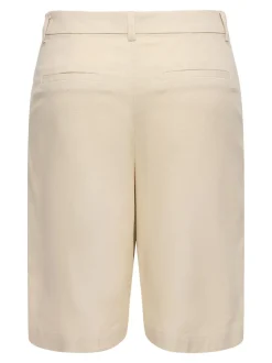 JDYNAOMI Mid waist Loose fit Linnen Bermuda shorts