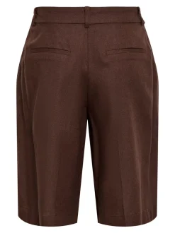 JDYNAOMI Mid waist Loose fit Linnen Bermuda shorts