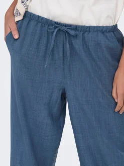 JDYNINA Wide leg fit Broek met wijde pijpen