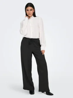 JDYNINA Wide leg fit Broek met wijde pijpen