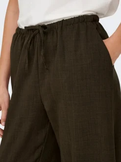JDYNINA Wide leg fit Broek met wijde pijpen