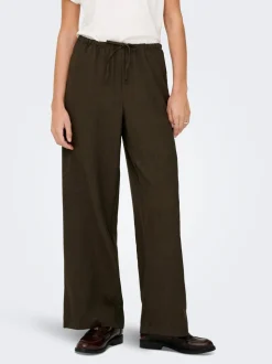 JDYNINA Wide leg fit Broek met wijde pijpen