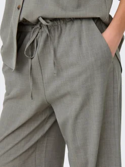 JDYNINA Wide leg fit Broek met wijde pijpen