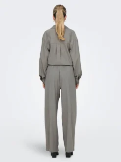 JDYNINA Wide leg fit Broek met wijde pijpen