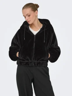 JDYOLA Jas van synthetisch bont