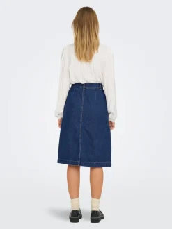 JDYOLIVIA Denim Denim rok Lange rok