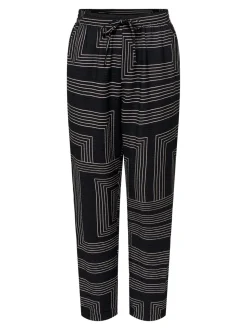 JDYPEPPER Loose fit Broek met wijde pijpen