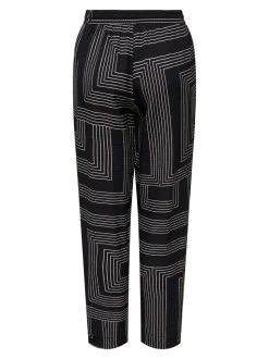JDYPEPPER Loose fit Broek met wijde pijpen